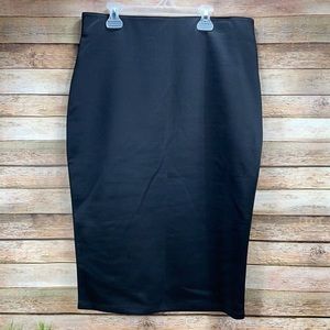 Black Pencil Skirt Size Large